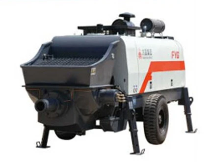 trailer mounted concrete pump HBT60.13.90S