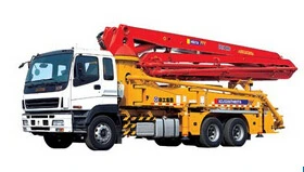 truck mounted concrete pump HB37A
