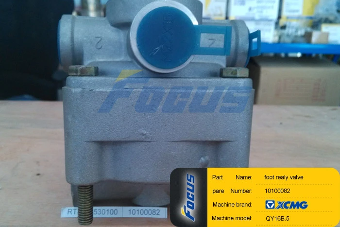 XCMG Crane spare parts foot realy valve
